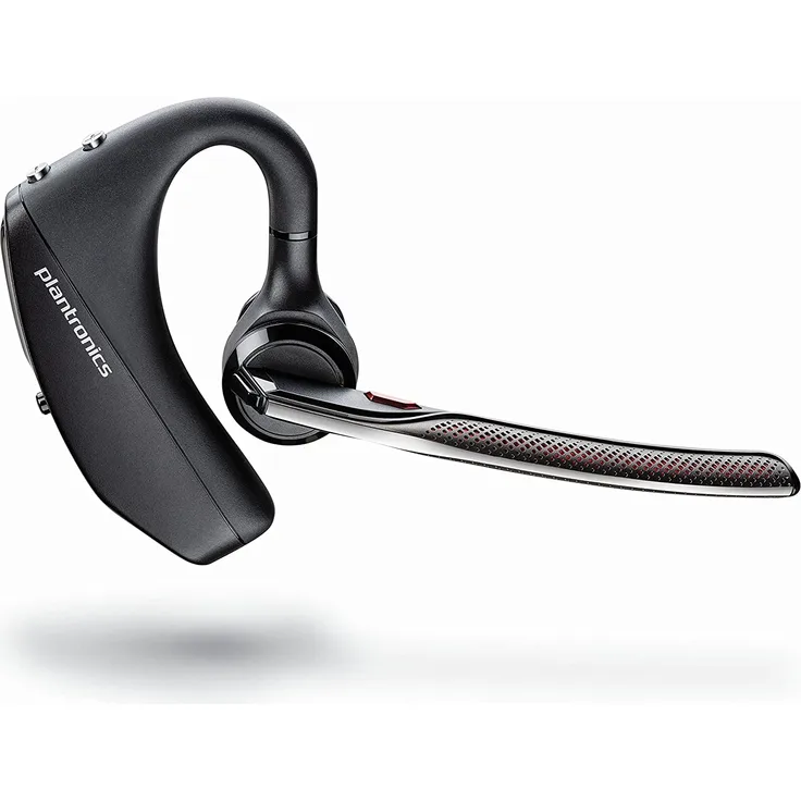 Plantronics Voyager 5200 Mono-Bluetooth-Headset-Kopfhörer, In-Ear, Mikrofonarm, Noise Cancelling, Schwarz