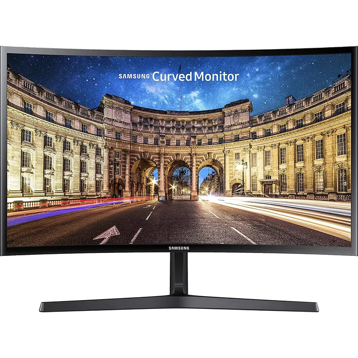 Samsung C24F396FHR - 23,6 Zoll, Full HD (1920 x 1080), VA-Panel, 60Hz, 4ms, 250cd/m² (LC24F396FHRXEN) – Bild 1