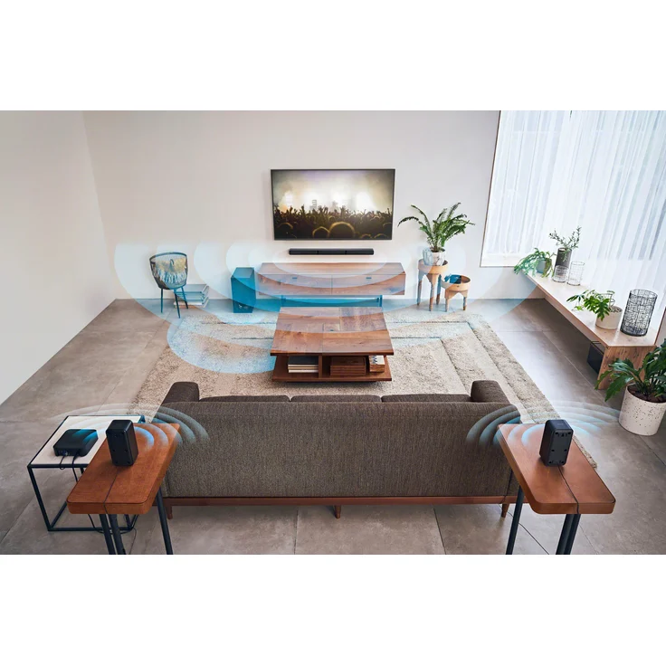 Sony HT-S40R 5.1 Soundbar mit Subwoofer, kabellos, geeignet für TV, schwarz – Bild 15