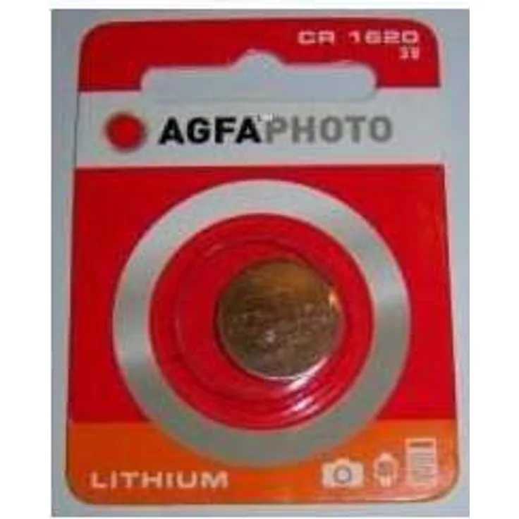 AgfaPhoto 150803456 AgfaPhoto 150-803456 Lithium-Knopfzelle CR1620 3 Volt Silber