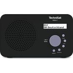 TechniSat VIOLA 2 (0002-3906) Mini Tragbares Radio, LCD-Display, schwarz