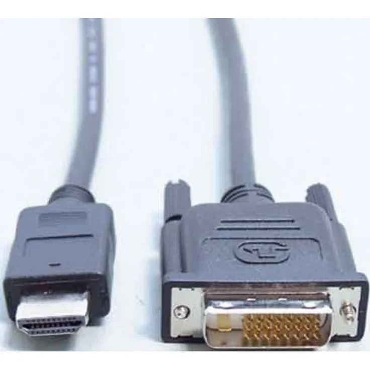 e+p HDMI 3/5 5m DVI-D HDMI Schwarz Videokabel-Adapter (HDMI 3/5)