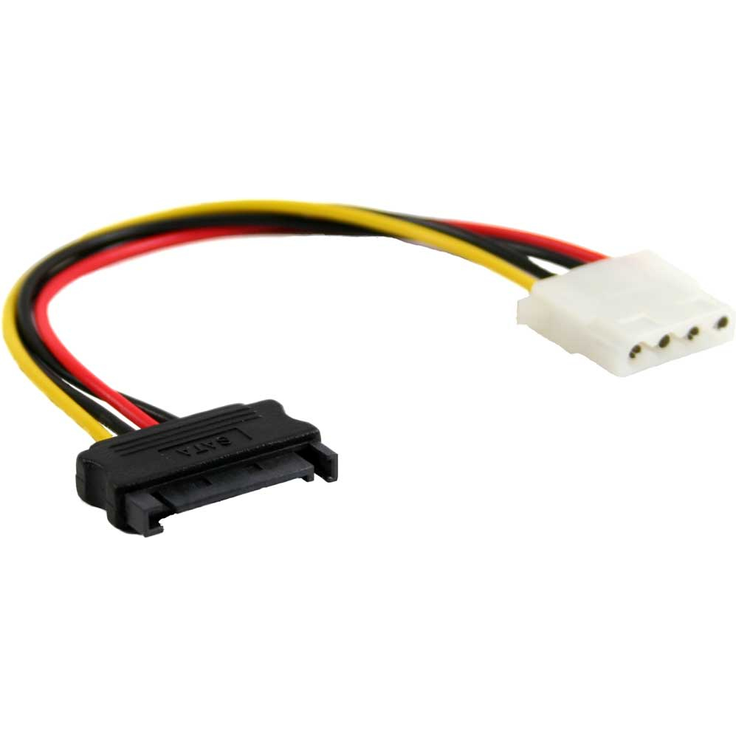 InLine 29669A 0.3m SATA 15-pin Schwarz SATA-Kabel (29669A)
