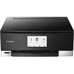 Canon PIXMA TS8350 (3-in-1) Multifunktionsdrucker - (Tintenstrahl) Farbe, Druckgeschwindigkeit: 15 s/w, 10 Farbe, Auflösung: 4800 x 1200, USB, WLAN, AirPrint, Wi-Fi Direct, Cloud Print (3775C006)