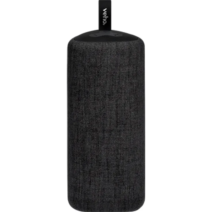 Veho MZBluetooth Lautsprecher - Stereo-Lautsprecher - tragbar - drahtlos - Reiselautsprecher - Mikrofon - Freisprechfunktion - TWS Twin Pairing Mode - IPX4 wasserfest - schwarz MZ-2 Schwarz