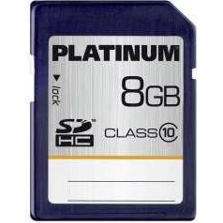 Platinum 8 GB Class 10 SDHC Speicherkarte 177116