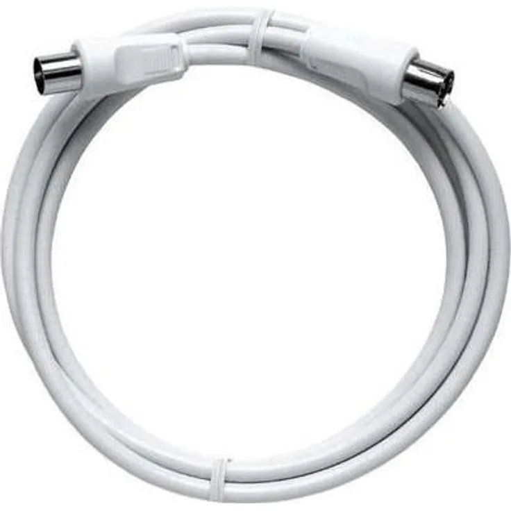 Axing BAK15090. Anschluss 1: IEC, Anschluss 2: IEC. Kabellänge: 1,5 m, Geschlecht: Male connector/Female connector, Produktfarbe: Weiß. Verpackungsart: Polybag (BAK 150-90)