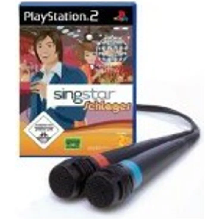 SingStar Schlager + Mikrofone (PS2)