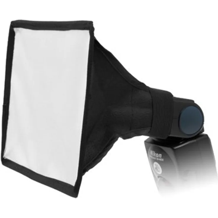 Mini-Universeller 6x8 Studio Softbox-Blitzdiffusor für Flash, Speedlight, Nikon SB-600, SB-700, SB-800, SB-900 SB-910, Canon Speedlite 380EX, 430EX, II, 550EX, 580EX, II, 600EX-RT, Vivita Flash, Sunpack, Nissin,Sigma, Sony, Pentax, Olympus, Panasonica Lum