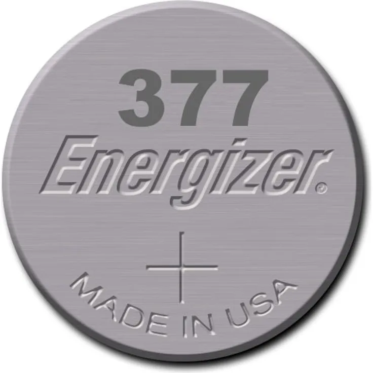 Energizer Uhren-Knopfzelle 377