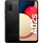 Samsung Galaxy A02s Smartphone 16,51cm (6,5 Zoll) IPS-Display, 32GB interner Speicher, 3GB RAM, Dual-SIM, Android, Schwarz