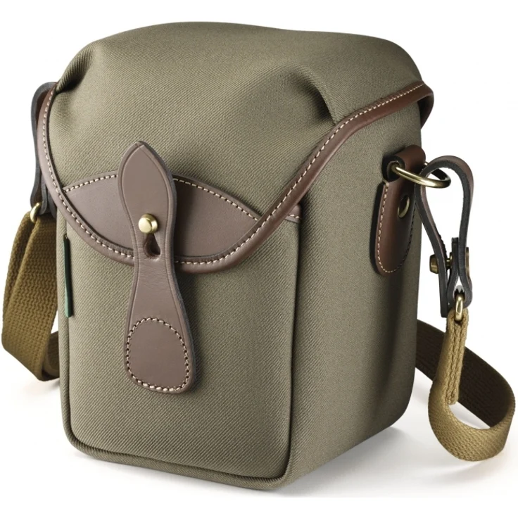 Billingham 500148-54 72 Kameratasche (Sage FibreNyte-Chocolate Leather)