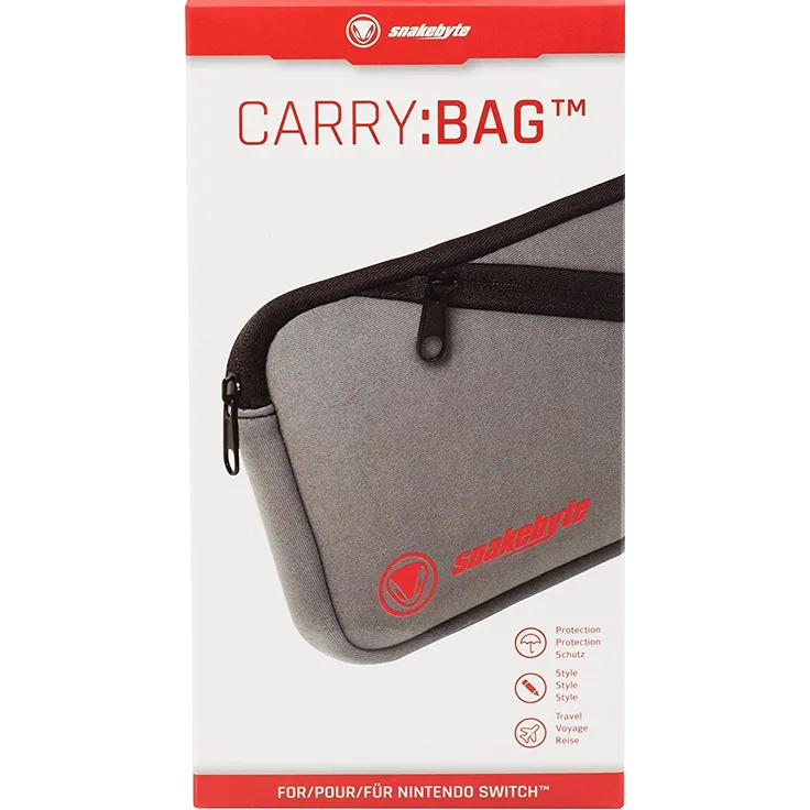 snakebyte Switch CARRY:BAG - Aufbewahrungstasche für Nintendo Switch