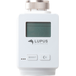 Lupus-Electronics 12130 Lupus Heizkörperthermostat V2 für die XT Alarmanlagen (Funk Heizungssteuerung, Smarthome Thermostat)
