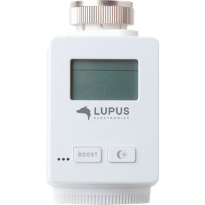 Bild für Lupus-Electronics 12130 Lupus Heizkörperthermostat V2 für die XT Alarmanlagen (Funk Heizungssteuerung, Smarthome Thermostat)