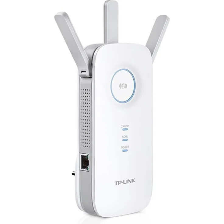 TP-Link RE450 AC1750 Gigabit Dual Band Range Extender-Broadband-Wi-Fi Extender (Wi-Fi Booster-Hotspot mit1 Gigabit Port und 3 External Antennas, Built-in Access Point Mode)