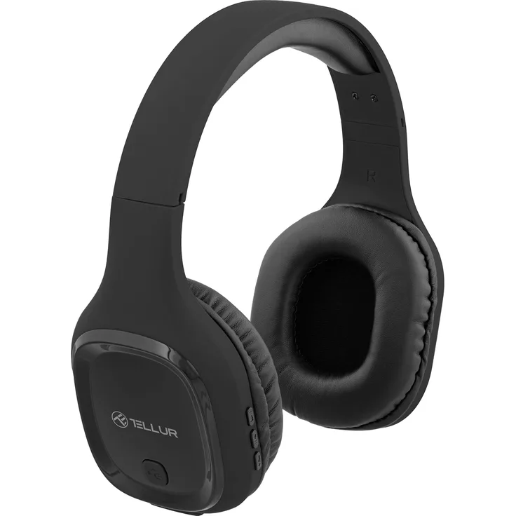 TELLUR Bluetooth Über dem Ohr Kopfhörer Pulse, Schwarz