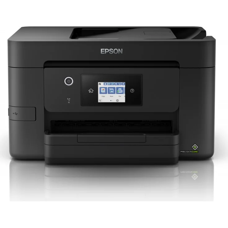 Epson WorkForce Pro WF-3820DWF 4-in-1 Tintenstrahl-Multifunktionsgerät (Drucker, Scanner, Kopierer, Fax) Auflösung: 4800 x 2400, USB, LAN, WLAN, AirPrint, Mobile Print, WiFi-Direct (C11CJ07403) – Bild 1