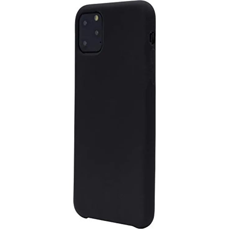 JT Berlin Liquid Silikon Hülle für das Apple iPhone 11 Pro (5.8'') in schwarz - [Modell ''Steglitz'', Mikrofaser-Innenfutter, Wireless Charging (Qi) kompatibel] - 10538