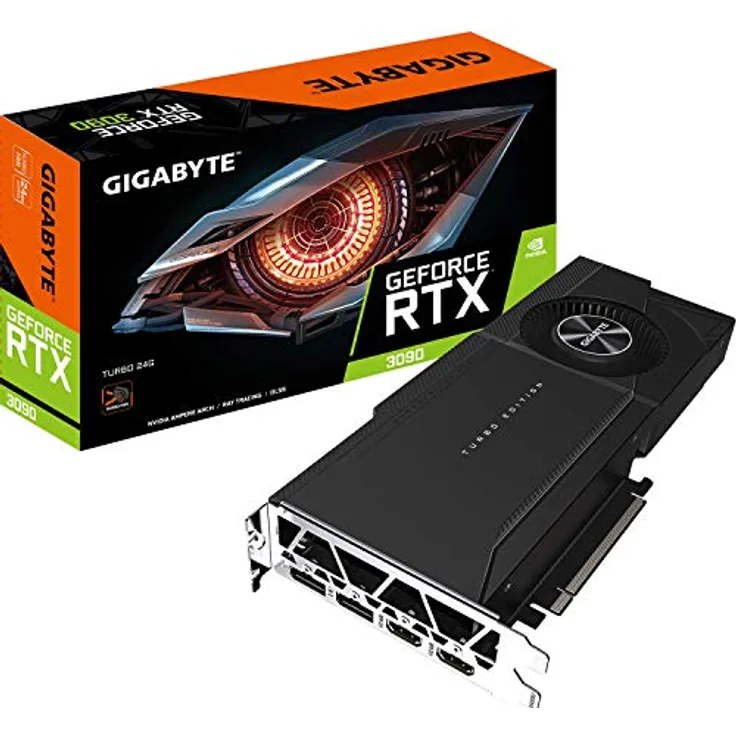 Gigabyte GeForce RTX 3090 Turbo 24GB GDDR6X, 2xHDMI, 2xDP