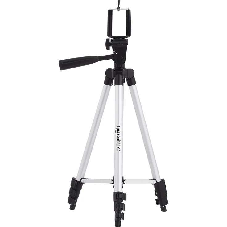 AmazonBasics – Universelles Smartphone-Stativ, 127 cm, Aluminium