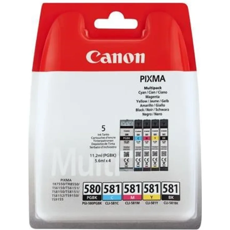 CANON INK PGI-580-CLI-581 BK-CMYK Sec