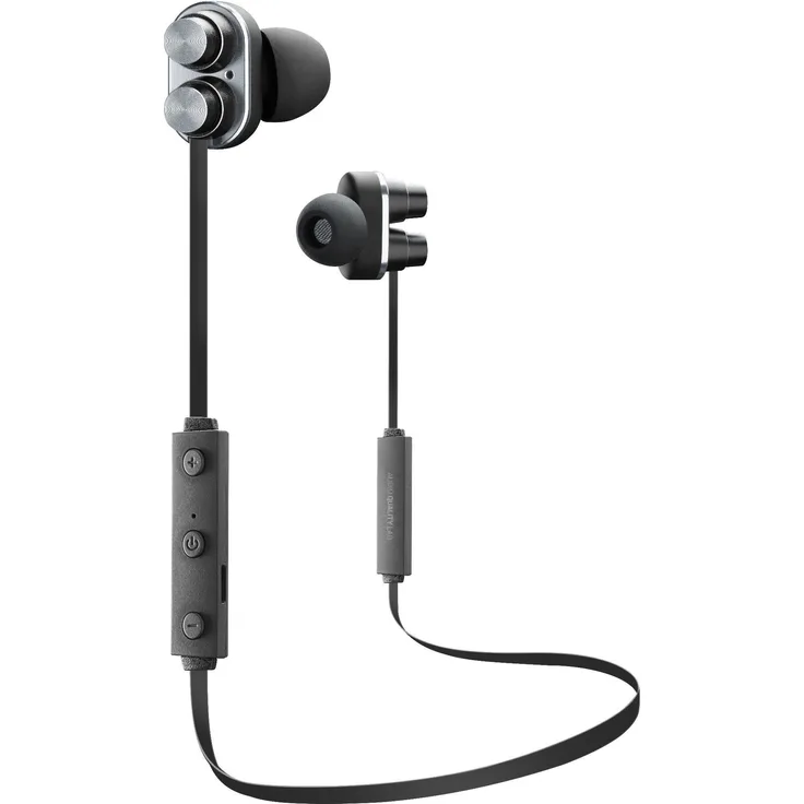 AQL BTDUETK Kopfhörer, Bluetooth, Schwarz