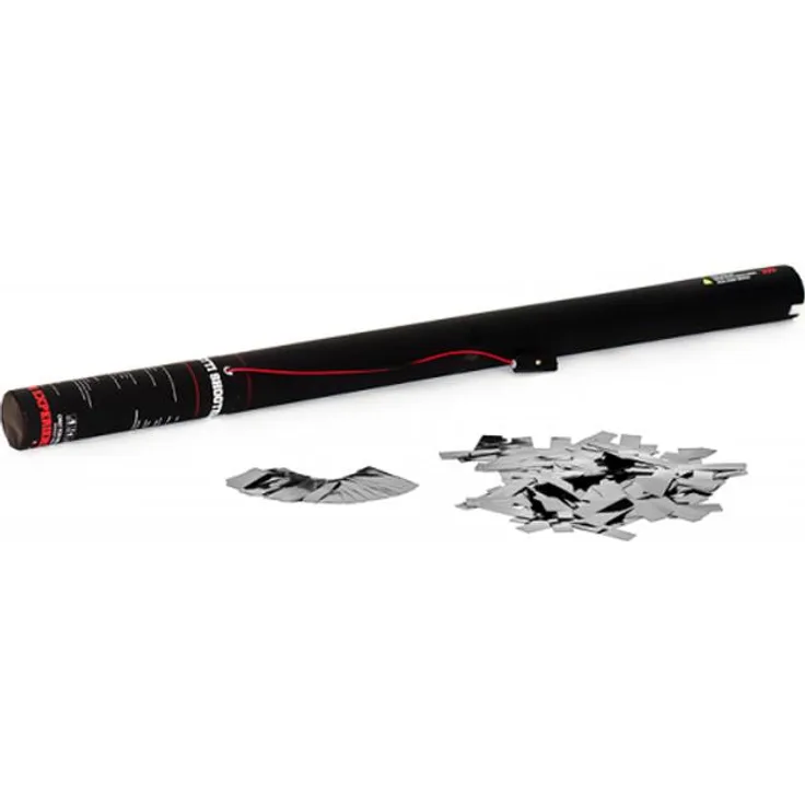 TCM FX Konfetti-Ladung elektrisch 80cm, silber