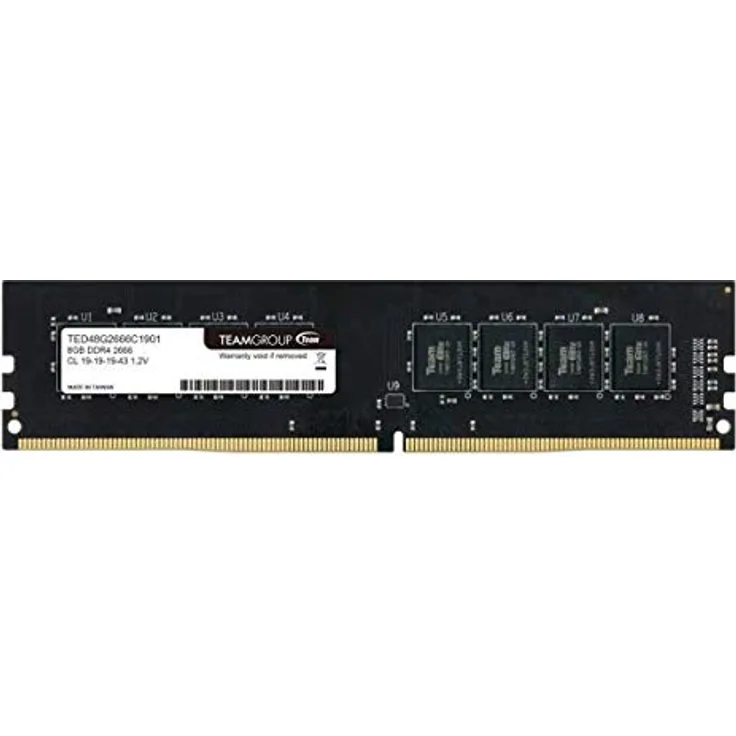 MEMORY DIMM 16GB PC21300 DDR4-TED416G2666C1901 TEAM