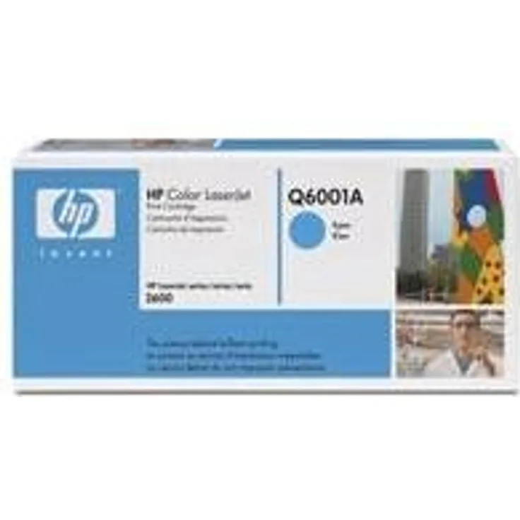 HP 124A Cyan Original LaserJet Tonerkartusche (Q6001A)