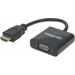 MANHATTAN HDMI-Stecker auf VGA-Buchse Konverter + Audio