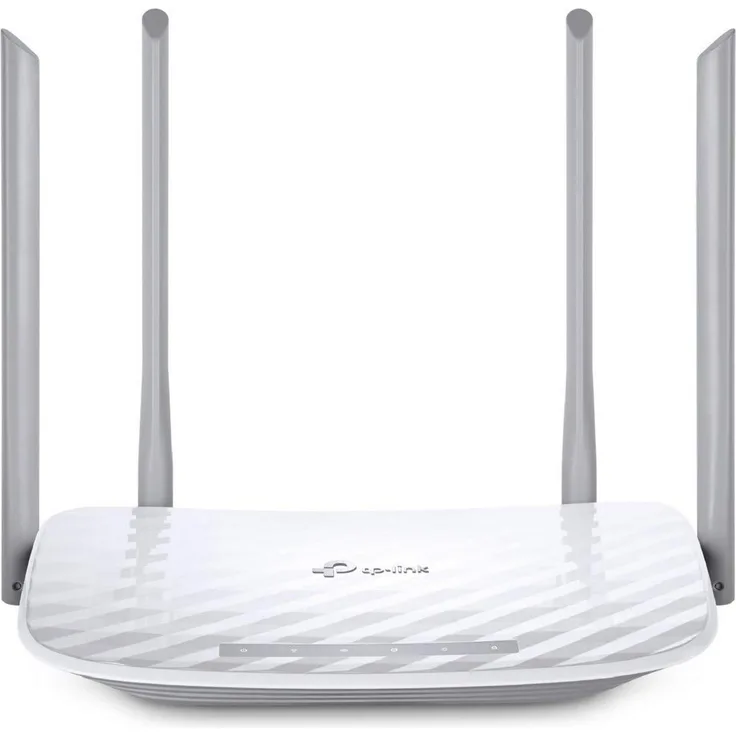 TP-Link Archer C50 Dualband WLAN Router (300 Mbit/s (2,4GHz + 867Mbit/s (5GHz), 1200Mbps, Print/Media/FTP Server, App Steuerung, für Anschluss an Kabel-/DSL-/Glasfaser-Modem, Gast-Netzwerk) weiß