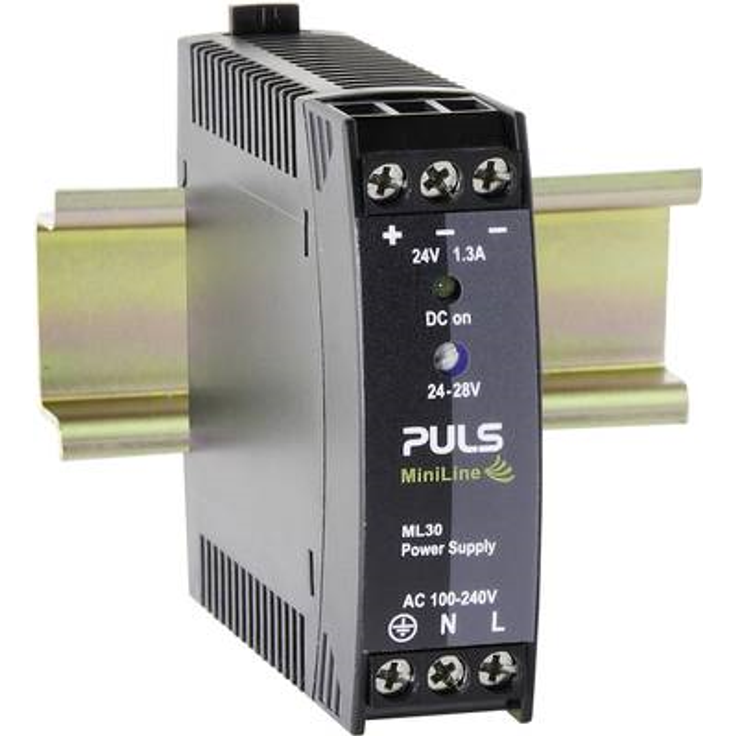 Puls MiniLine ML30.241 Hutschienen-Schaltnetzteil, DIN-Netzgerät 24 V/DC / 1.3 A / 30 W (ML30.241)