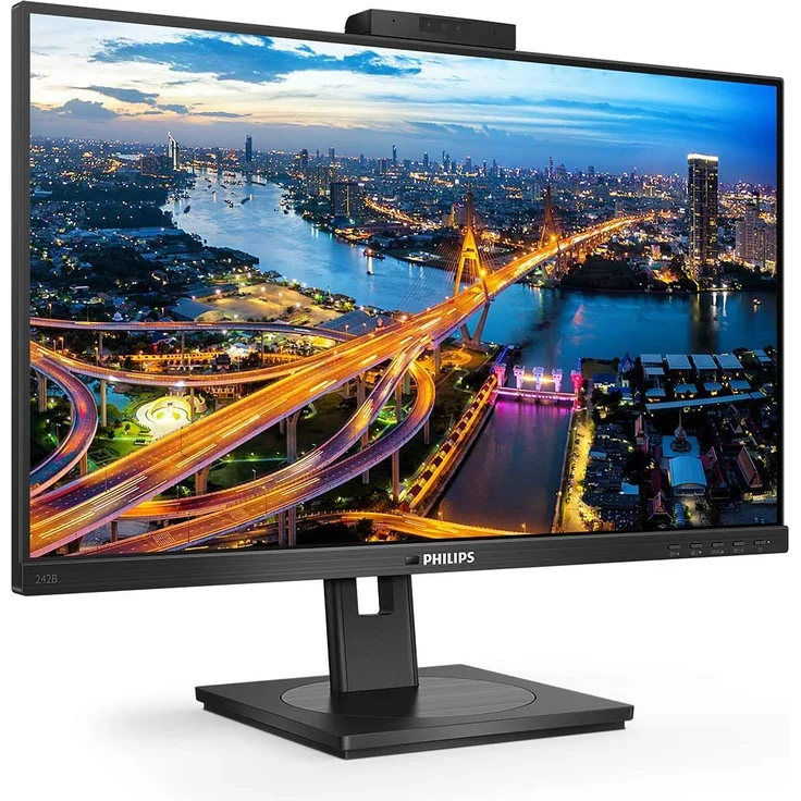 Philips B-line 242B1H - 23,8 Zoll, Full HD (1920 x 1080), IPS-Panel, 75Hz, 4ms, 350cd/m² (242B1H/00) – Bild 4