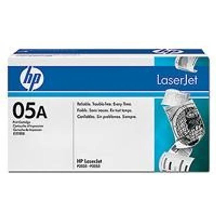 HP 05A Schwarz Original LaserJet Tonerkartusche (CE505A)