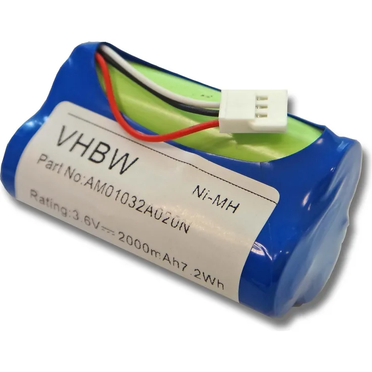 vhbw Akku passend für Logitech S315, S315i, S715, S715i, Z515 Lautsprecher Docking Station wie 180AAHC3TMX (NiMH, 2000mAh, 3.6V) Ersatzakku, Batterie