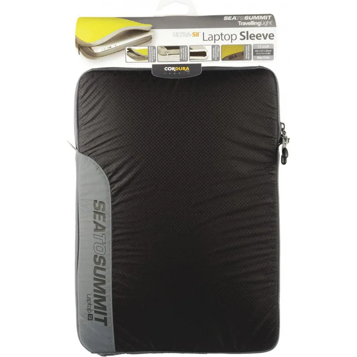 Sea To Summit Schutzhülle-Tasche für den leichten Transport von Laptops, Schwarz-Grau, 38,1 cm (15 Zoll)