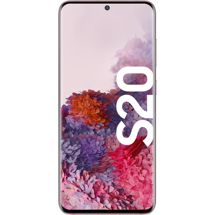 Samsung Galaxy S20 Smartphone 15,75cm (6,2 Zoll) AMOLED-Display, 128GB interner Speicher, 8GB RAM, Dual-SIM, Android, Cloud Pink – Bild 2