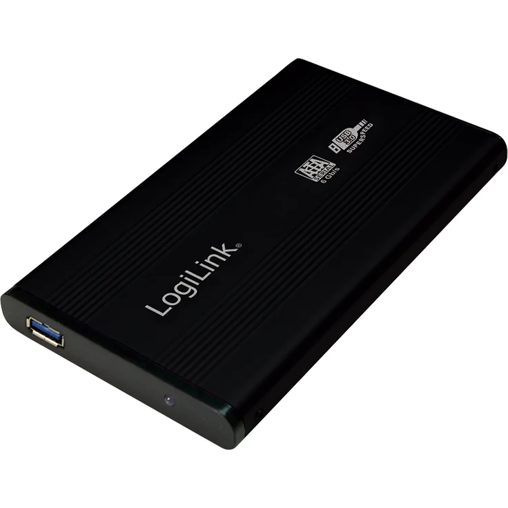 LogiLink UA0106 Festplattengehäuse (6,4 cm (2,5 Zoll), USB 3.0, SATA) schwarz