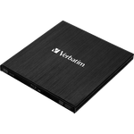 Verbatim External Slimline USB 3.0 Blu-ray und MDisc Brenner, externes Laufwerk, schnelle Datensicherung, mit Nero Burn & Archive