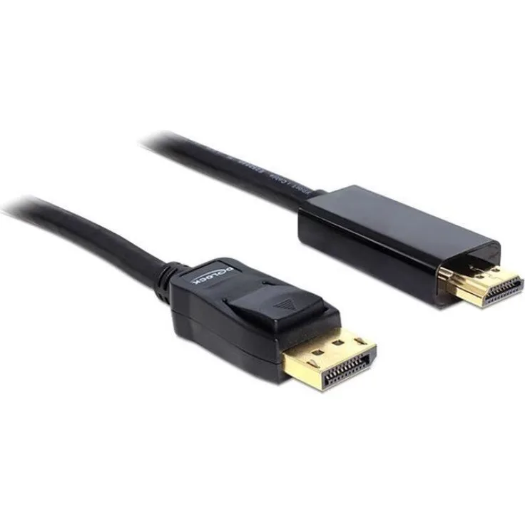 Kabel Displayport Stecker an HDMI Stecker, 5m
