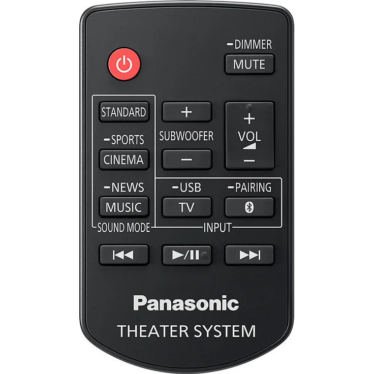 Panasonic SC-HTB496EGK 2.1 Soundbar mit Subwoofer, kabellos/kabelgebunden, geeignet für TV, schwarz  – Bild 9