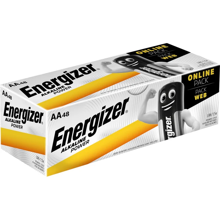 Energizer Batterien AA, Alkaline Power, 48 Stück – Bild 1
