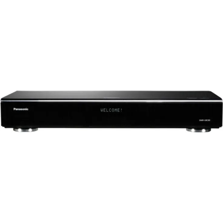 Panasonic DMR-UBC90EGK Ultra HD Blu-ray Recorder (2TB HDD, 4K Blu-ray Disc, UHD TV Kabelempfang, 3 x DVB-C-DVB-T2 HD Tuner)