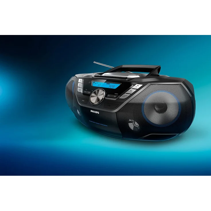 Philips AZB798T CD-Soundmaschine mit Bluetooth (CD, MP3-CD, USB, DAB+, UKW) schwarz – Bild 3