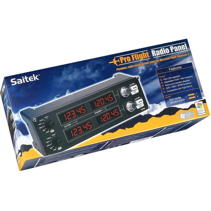 Saitek Pro Flight Radio Panel (110717) (PC)