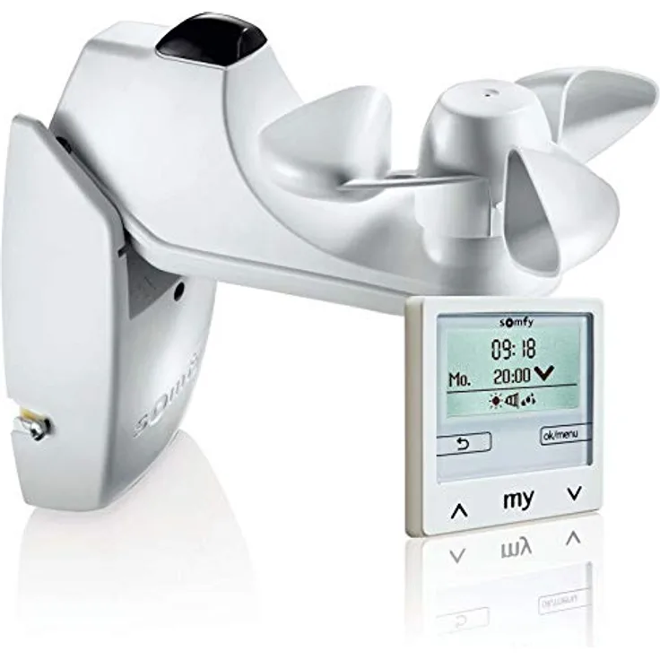 Somfy 1818319 Soliris Smoove IB+Pure White Kit m.W/S-Sensor o.Rahmen