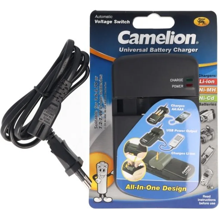 CAMELION LBC-0312 Universal-Ladegerät BP1