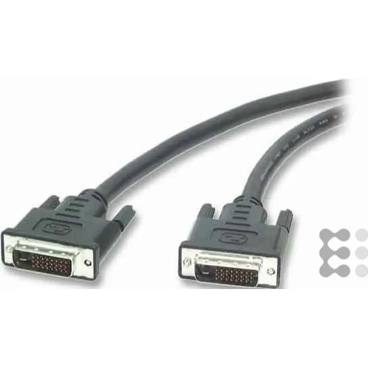 EFB-Elektronik DVI-D Dual Link Kabel,2X DVI-D 24+1,St.-St,AWG 28,5,0m,sw