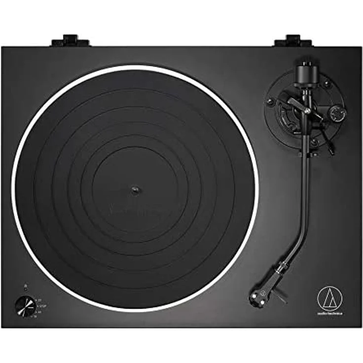 Audio-Technica AT-LP5X Plattenspieler, hohe Zugfestigkeit, Manueller Plattenspieler mit Direktantrieb, schwarz – Bild 2